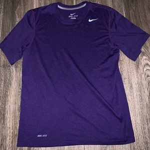 NIKE DRI FIT PURPLE SHIRT